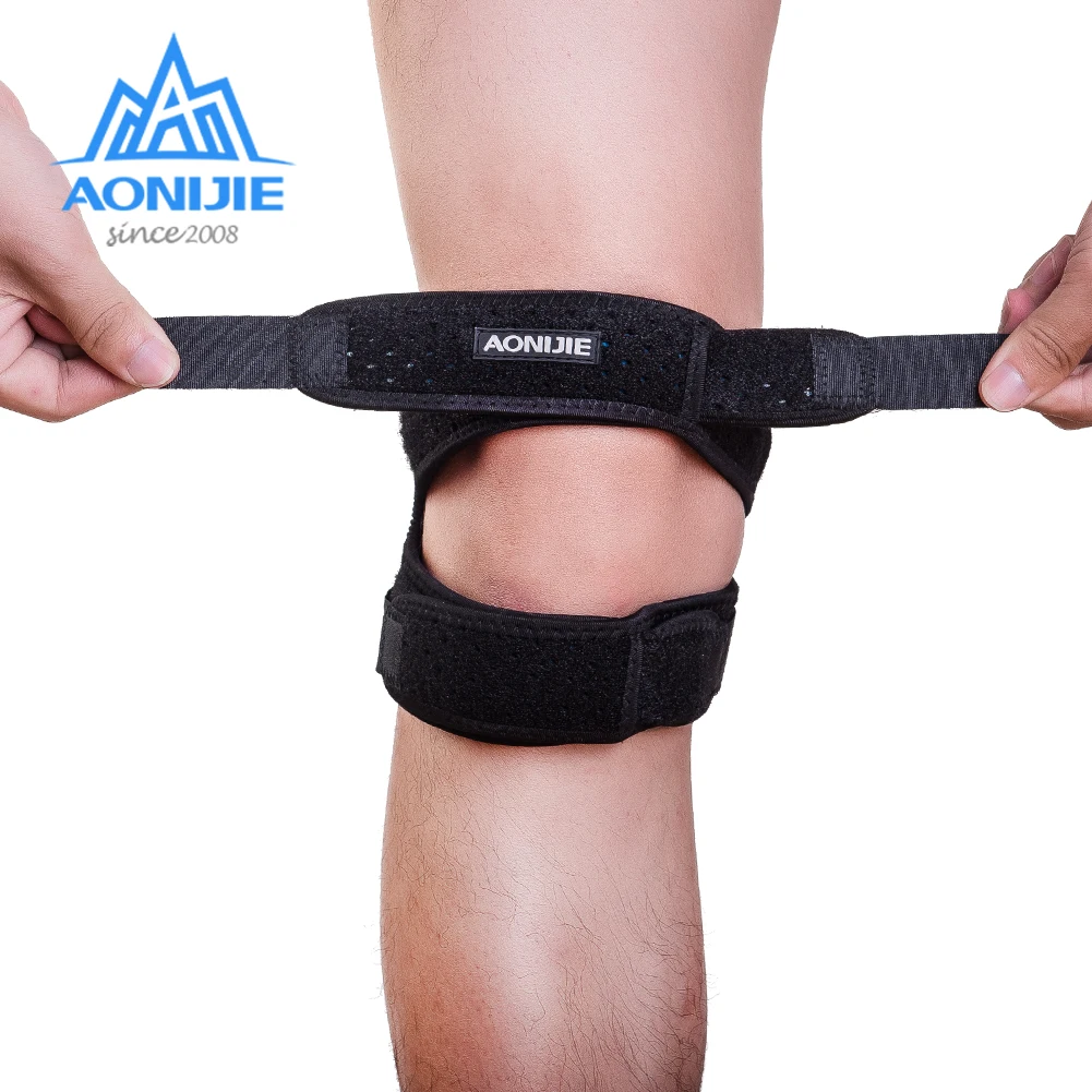 

AONIJIE Dual Patella Knee Pad Strap Athletics X-shaped Brace Support Pain Relief Band Hiking Soccer Basketball Volleyball