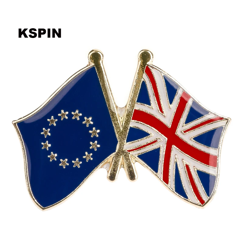 Европейский союз Шотландия флаг дружбы значок pin 10 шт в партии XY0045|flag badge|badge badgeslot