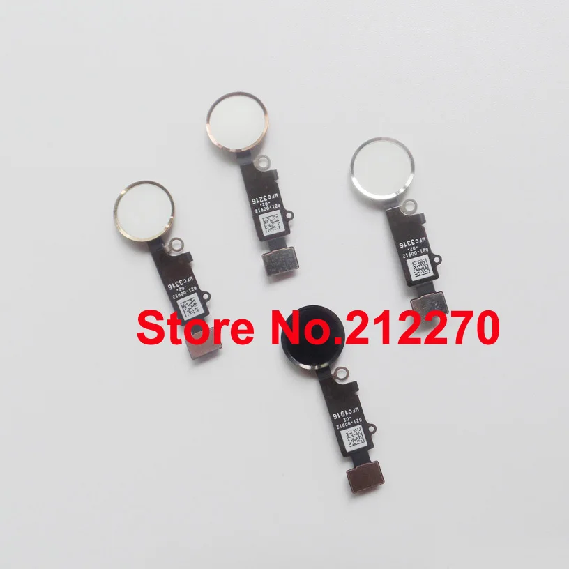 Оригинальная новая кнопка домой с гибким кабелем в сборе запасные части для iPhone 7