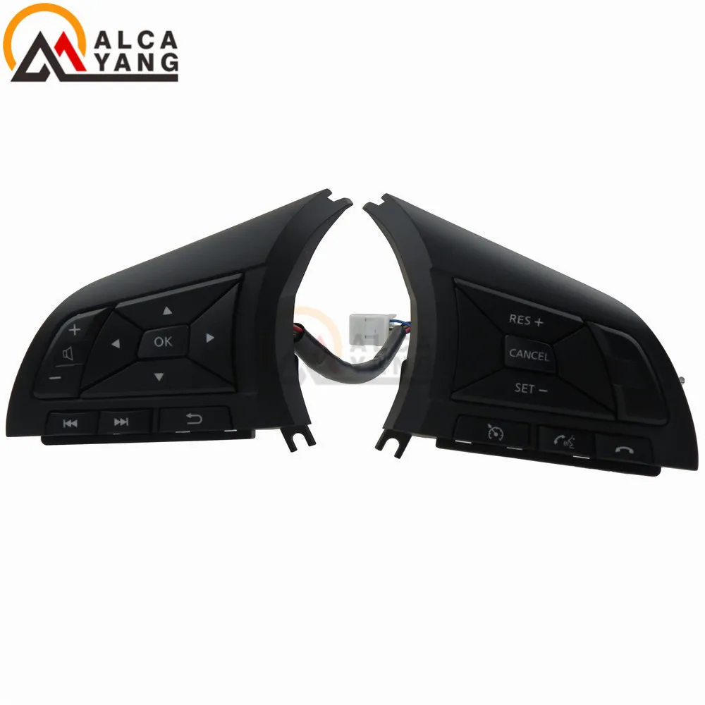 Model B Кнопка рулевого колеса для Aitma Rogue Note Navara March A March LEAF butters Bluetooth Phone Cruise control громкости - Цвет: Model B