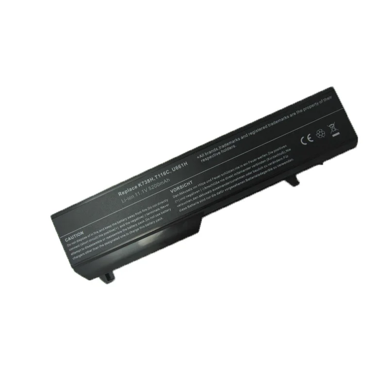 HSW 5200 мАч аккумулятор для ноутбука Dell Vostro 1310 1320 1510 1520 2510 T112C T114C 0N241H N956C N958C 312 0922 0725 451
