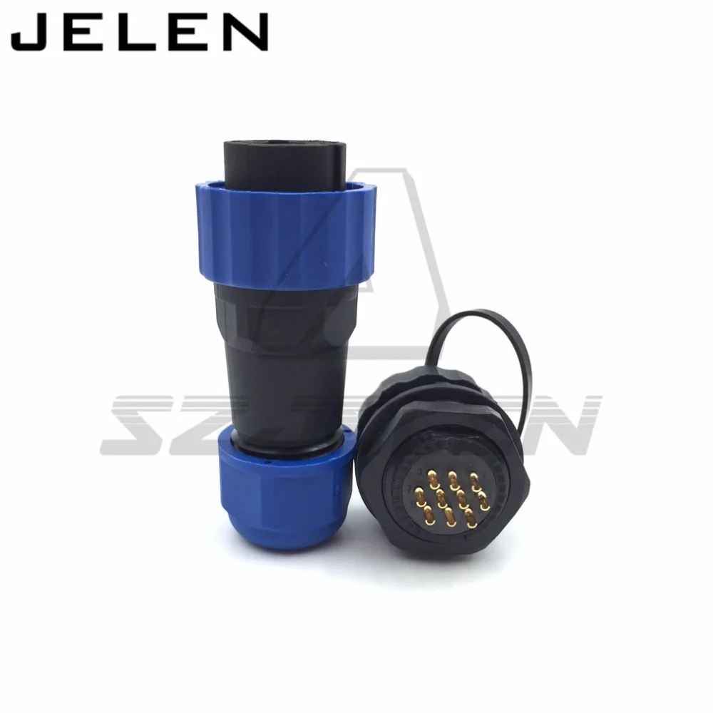 SD20TA ZM водонепроницаемый разъем 10 pin IP67 светодиодный питания|connector pin|connector 10led wire