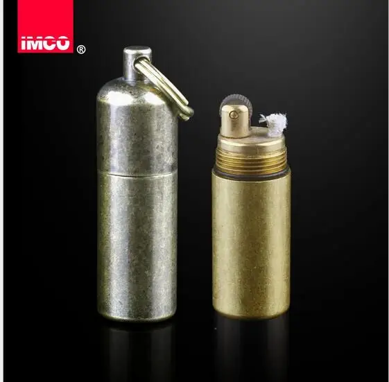 Аутентичная австрийская зажигалка IMCO керосиновая миниатюрная топливная медная