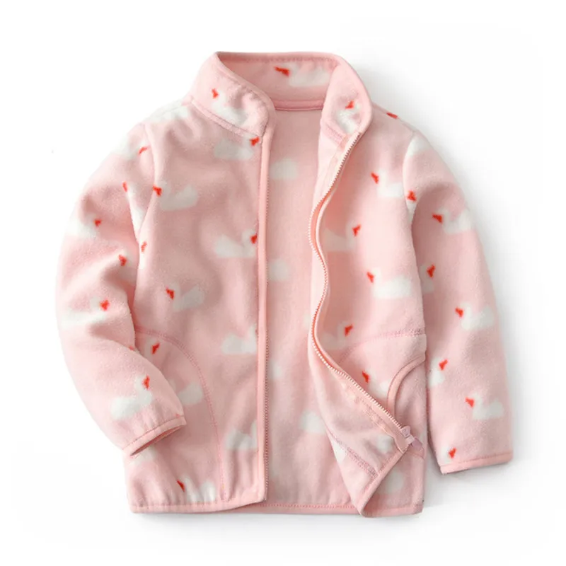 Baby girls coats children casual fleece jackets clothing fashion autumn kids cotton long sleeve boys sports cardigan | Детская одежда и