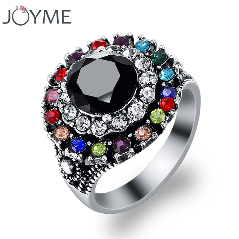 Женское Винтажное кольцо масонского стиля Серебряное античное из тибетского