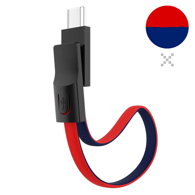 2.4A usb зарядный кабель для samsung Galaxy Портативный Micro usb type C Синхронизация данных зарядное устройство мобильный кабель для зарядки телефона для Xiaomi LG - Цвет: Серебристый