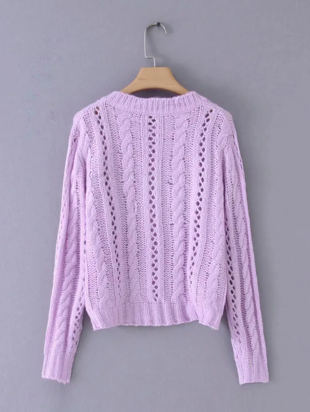 Винтажный мохер твист вязаный женский свитер Повседневный abrigos mujer invierno 2019
