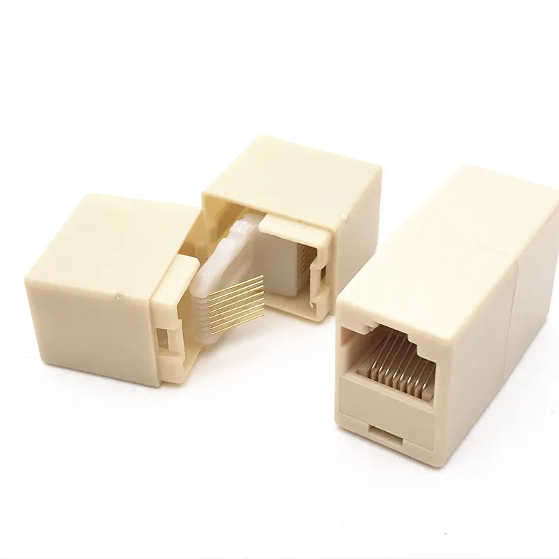 20 шт. Универсальный RJ45 Cat5 8P8C разъем соединитель муфта для расширения