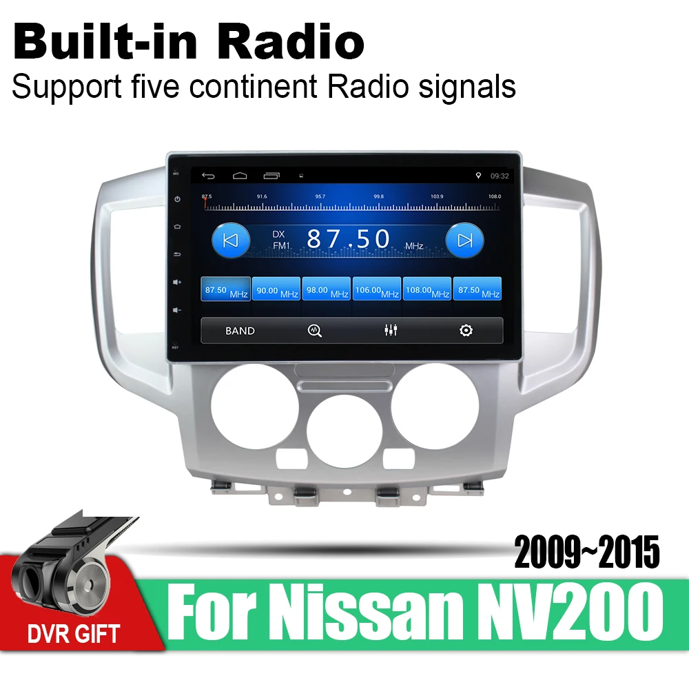 Автомобильный мультимедийный плеер ZaiXi Android GPS для Nissan NV200 2009 ~ 2015 автомобильная