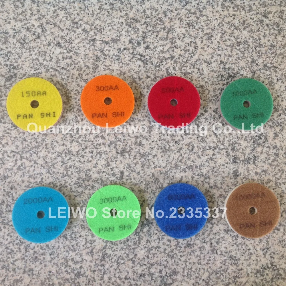 Губка полированная прокладка 4 дюйма нейлоновое волокно мраморный абразивный