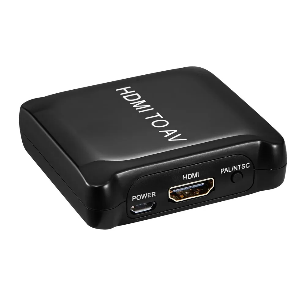 Преобразователь HDMI-AV RCA Composite CVBS для видеоадаптера с L/R аудиовыходом гнездовой