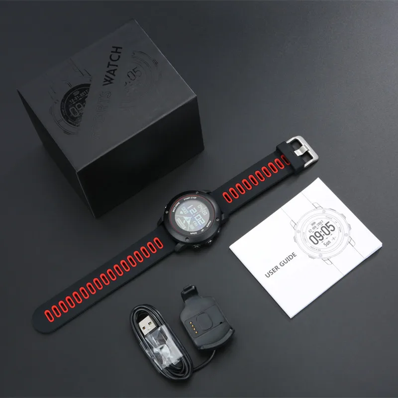 W90 gps Спорт на открытом воздухе умные наручные часы с Bluetooth пульсометр шагомер термометр альтиметр компас барометр Смарт часы мужские