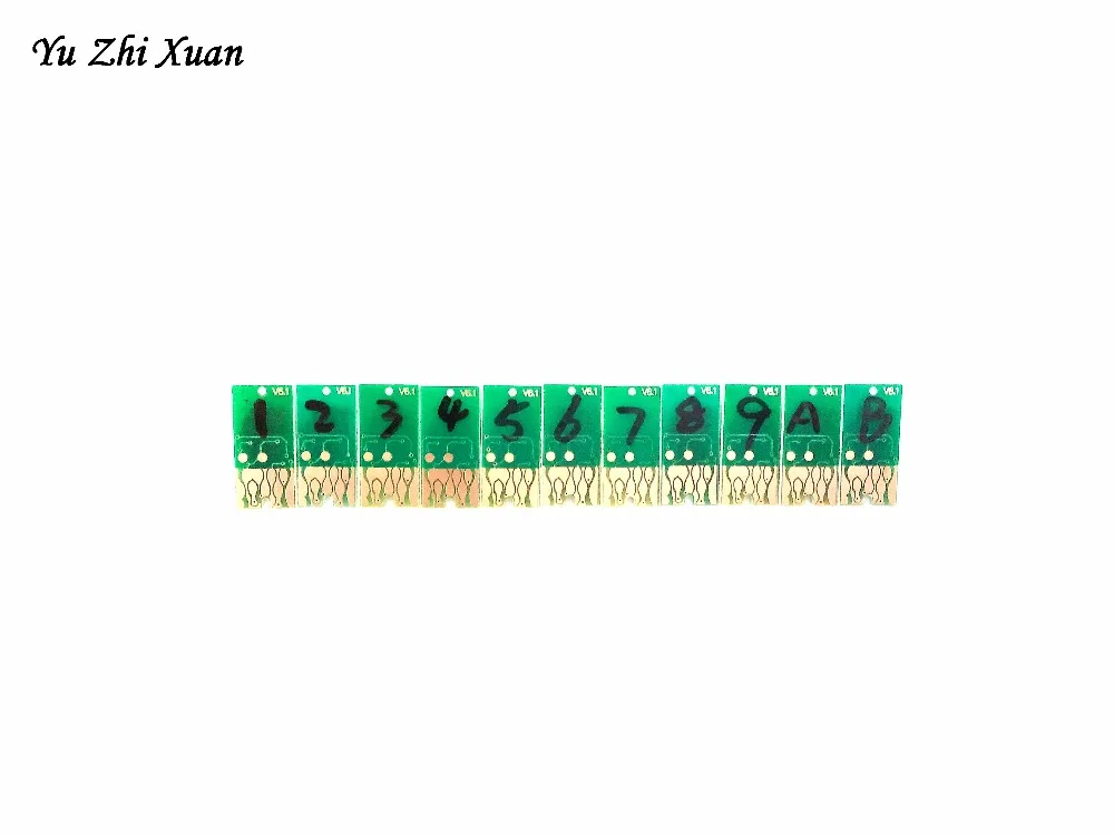 Yu Zhi Xuan! 1 шт. сменный T6361 T6369 T636A T636B чип принтера для Epson 7900 9900 7910 9910 принтер ARC