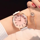 Женские кварцевые часы zegarek damski, кварцевые часы с розовым многоугольным циферблатом, роскошные брендовые наручные часы для женщин 2018