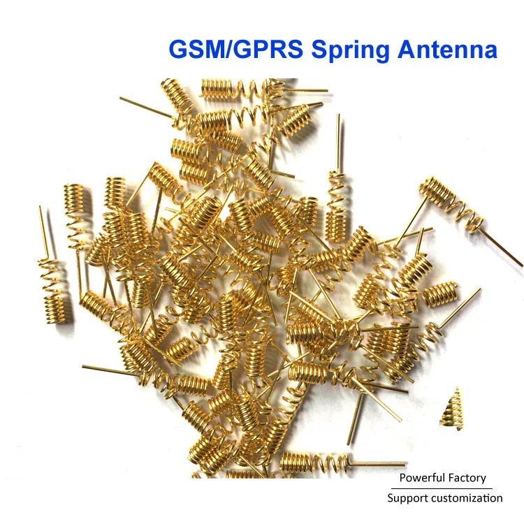 GSM пружинная антенна латунный материал 900/1800 МГц 915 спиральная сварочная плата PCB
