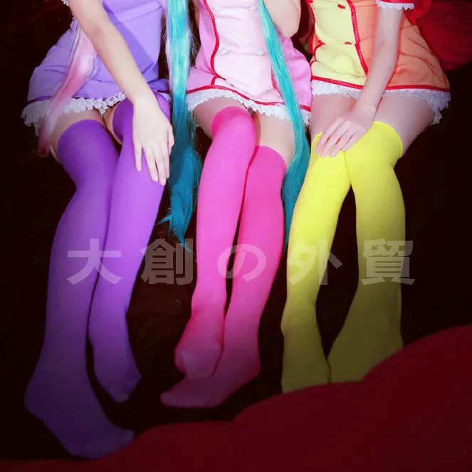 Женские сексуальные чулки с высокой эластичностью для косплея|sailor moon stockings|sailor