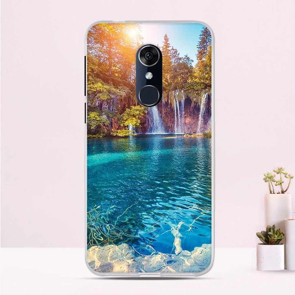 For Alcatel 3 5052D Case Silicone Shell Phone Protecive Back Cover Coque Print Pattern for 3L 5034D | Мобильные телефоны и