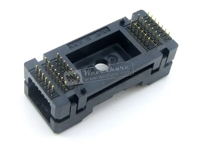 

TSOP40 IC Test Socket TSOP OTS-40-0.5-01 Enplas Programmer Adapter with 0.5mm Pitch & 18.4mm Body Width