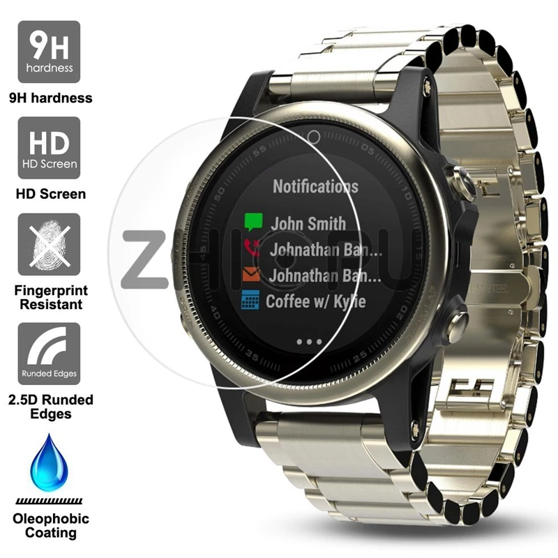 10 шт./партия 9H взрывозащищенное Закаленное стекло для Garmin Fenix 5S Защитная пленка для экрана для Garmin Fenix 5S Fenix5S