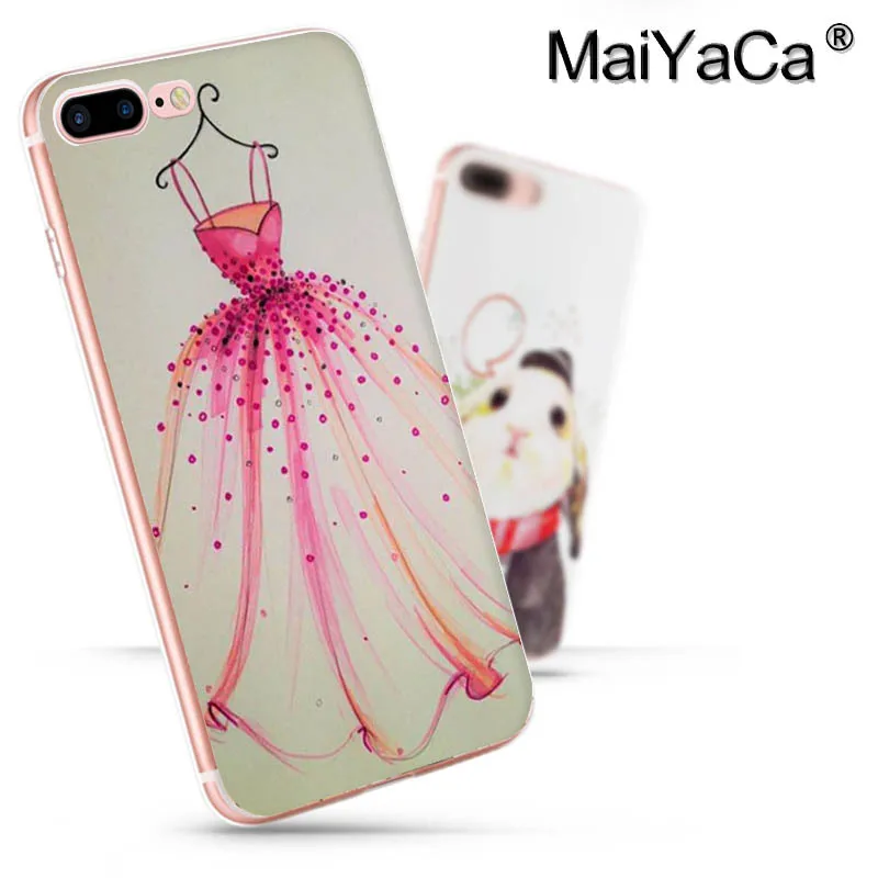 Чехол для телефона MaiYaCa с рисунком девочек на свадьбу iPhone 8 7 6 6S Plus X 5 5S SE 5C|Бамперы| |