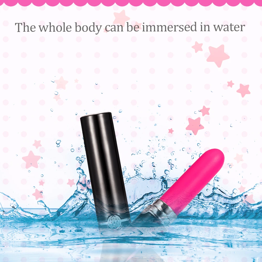 Помада Мини секретная Пуля Вибратор USB зарядка 10 вибрационные Режимы вибрации