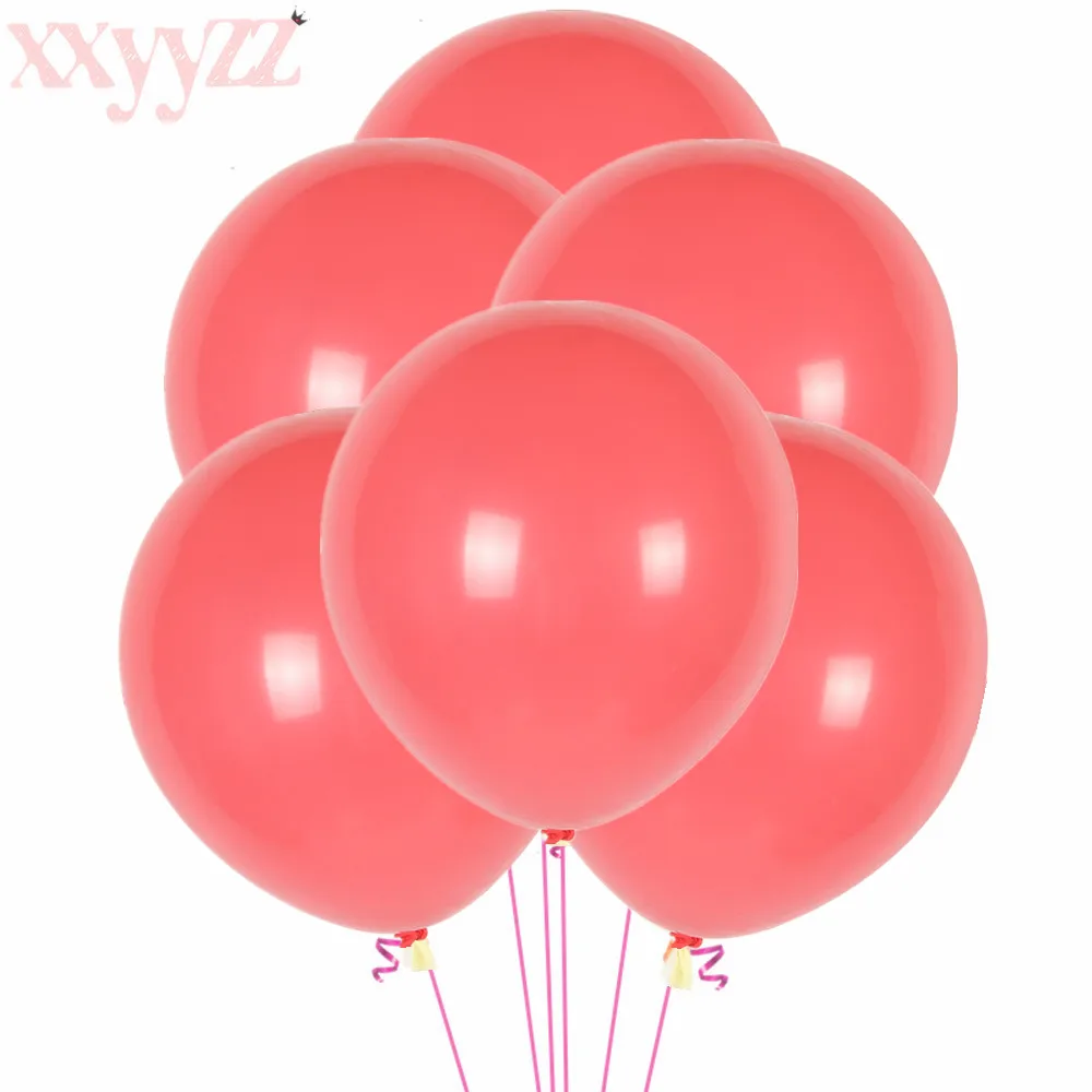 XXYYZZ 10 дюймов шт./лот латексные воздушные шары для конфет макарон гелиевые вечерние свадьбы дня рождения