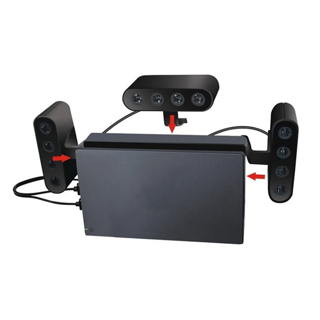 Конвертер для коммутатора/WiiU/PC/NGC 3 в 1 с 4 портами USB игрового кубического