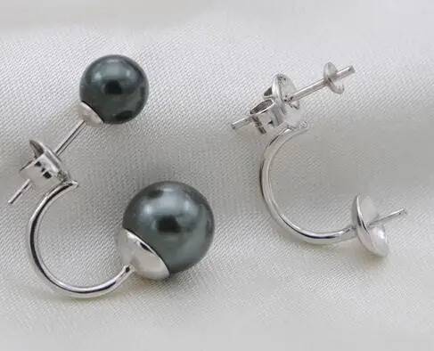 3 пиара полусеребряные серьги Shuangzhu аксессуары ювелирные изделия DIY | Украшения и