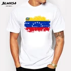 Футболка BLWHSA с принтом семь звезд Венесуэла флаг, мужские футболки с принтом семь провинций, футболки с принтом флага 7 звезд и флагом Венесуэлы