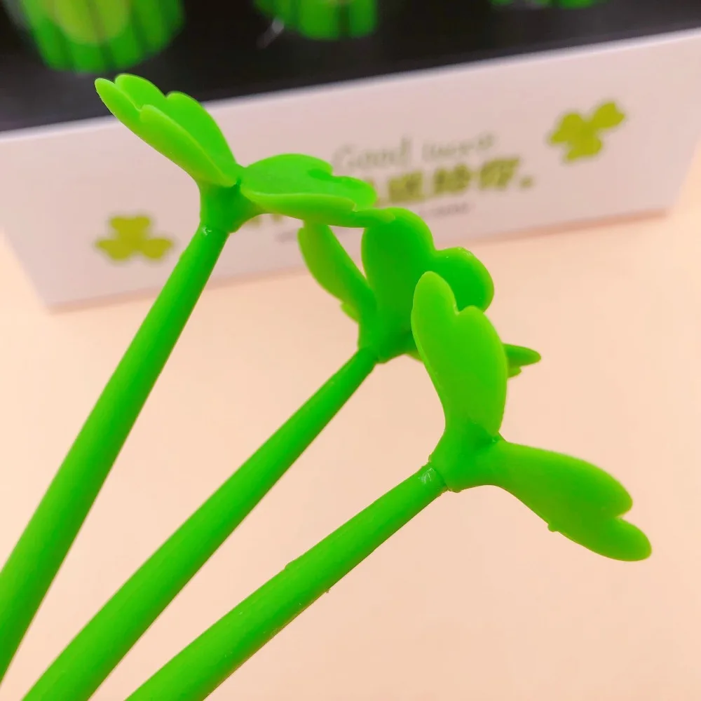 48 шт./лот креативные силиконовые Канцтовары lucky grass в Корейском стиле
