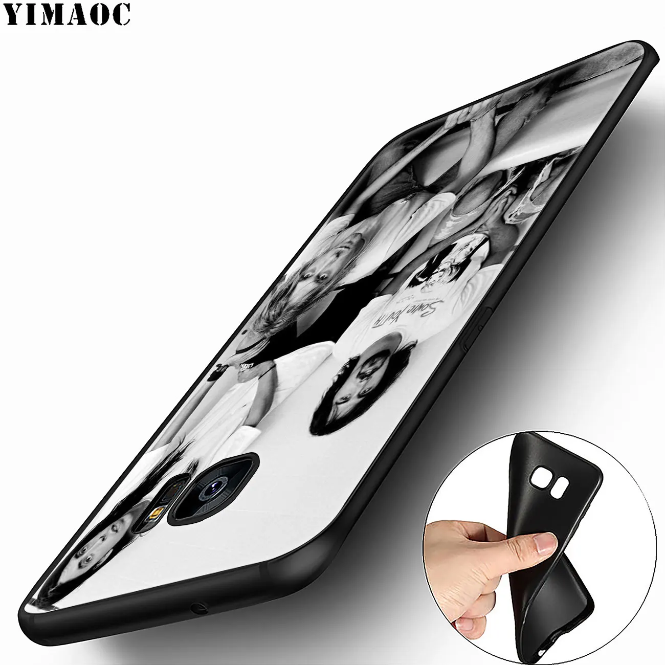 Мягкий силиконовый чехол YIMAOC Nirvana Kurt Cobain для Samsung Galaxy A6 A9 A8 A7 2018 A3 A5 2016 2017 Note 9 8 10 Plus