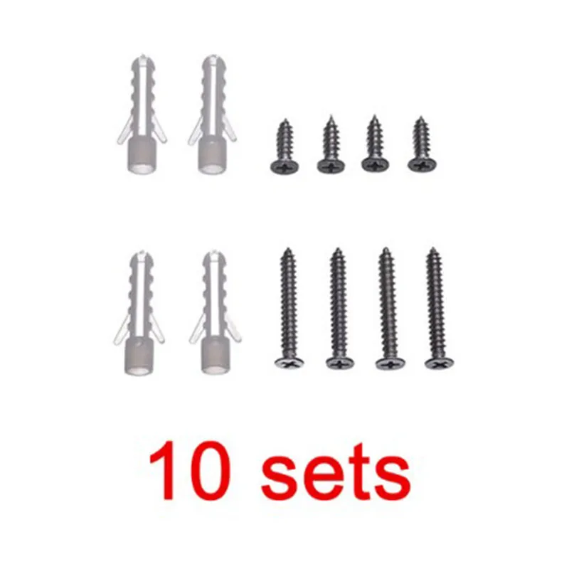 10sets screws 2 шт. белый складной треугольник складной регулируемый угол настенный прочный подшипник полки кронштейны DIY домашний стол Рабочая скамья - Цвет: 10sets screws