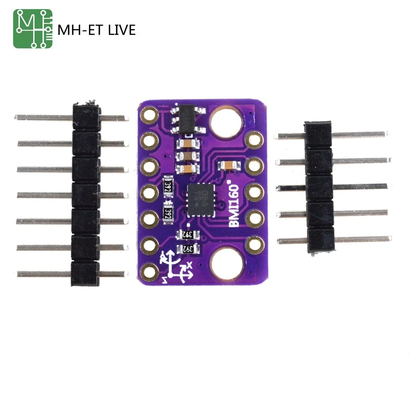 MH ET LIVE BMI160 GY 6DOF 6 осевой гироскоп гравитационный модуль датчика акселерометра IIC I2C