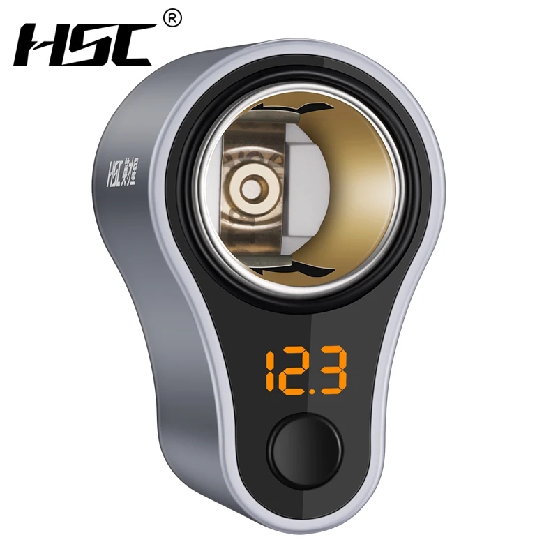 HSC автомобильный прикуриватель Автомобильная стильная автомобильная зарядка