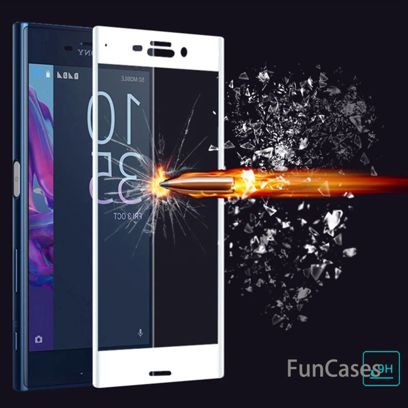 Полное покрытие для sony xperia XA1 чехол из закаленного стекла Soni E XA2 XZ Premium X XZ1 XZ2 Compact XA