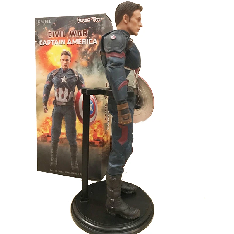 26 см. Фигурка Капитана Америки в стиле «Civil War», игрушка в подарок