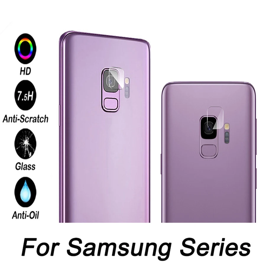 Для samsung Galaxy S7 край J6 J8 2018 J7 Prime 2.5D задняя Камера объектив Экран протектор