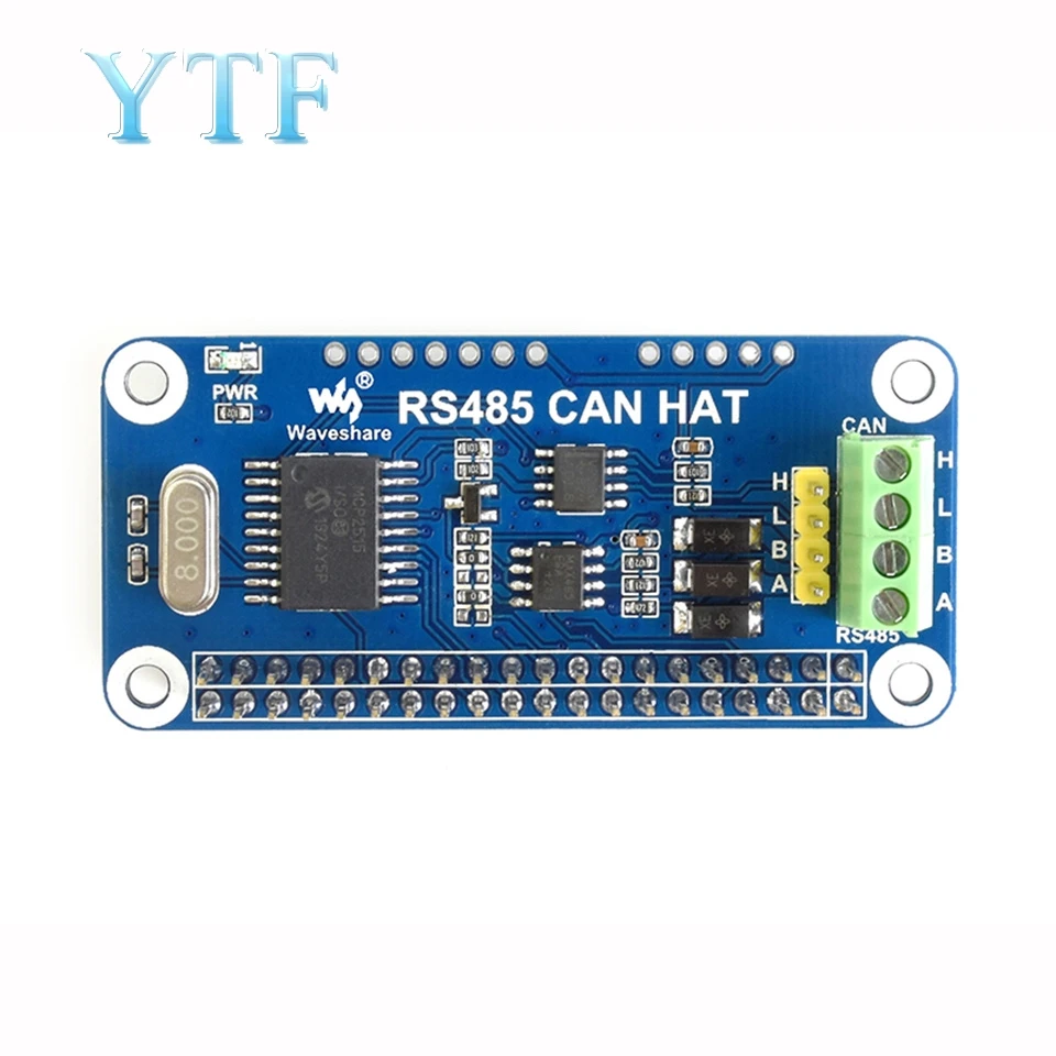 Плата расширения Raspberry Pi 4B/3B +/Zero W RS485 CAN-модуль коммуникационная плата интерфейса