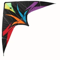 outdoor fun sport professional kite 1 8m dual line power stunt kites delta wind kite with handle and lines
