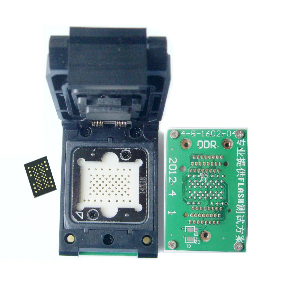 Адаптер LGA 52 к TSOP48 LGA52 штырь для зонда поворот scoket NAND flash Sedum Apple 4 жесткое сиденье