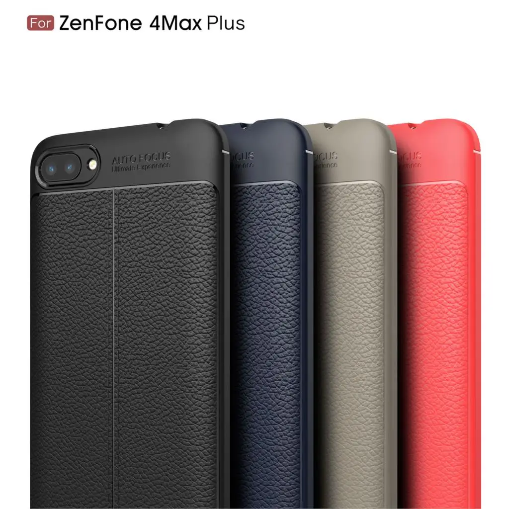 Кожаный силиконовый чехол для Asus ZenFone 4 3S Max Pro Live 4V Selfie M1 ZC520KL ZC554KL ZE554KL ZD553KL TPU мягкая