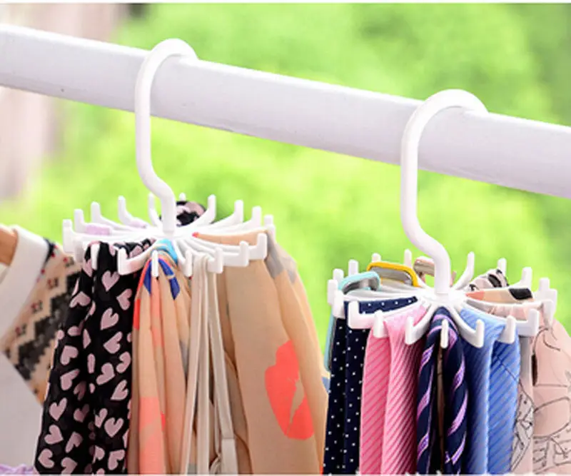 Новинка 2017 держатель для хранения регулируемый вращающийся 20 крючков органайзер