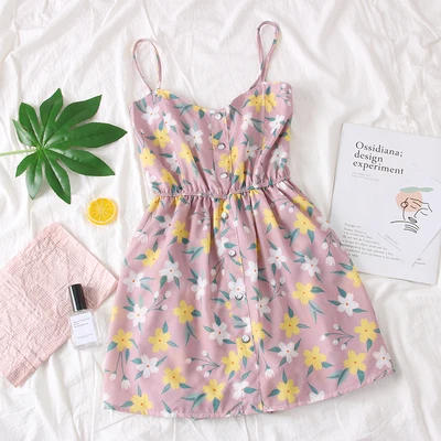 light purple SINGRAIN Boho Цветочные женские комбинезоны пляжный принт Cami комбинезоны широкие брюки короткие с рюшами Комбинезоны для отдыха женские Комбинезоны на бретелях - Цвет: light purple