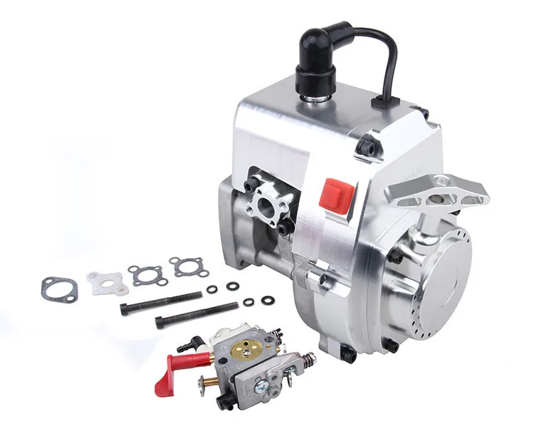 CNC металлический 4 Болт 30.5cc двигатель Walbro карбюратор NGK Свеча зажигания для