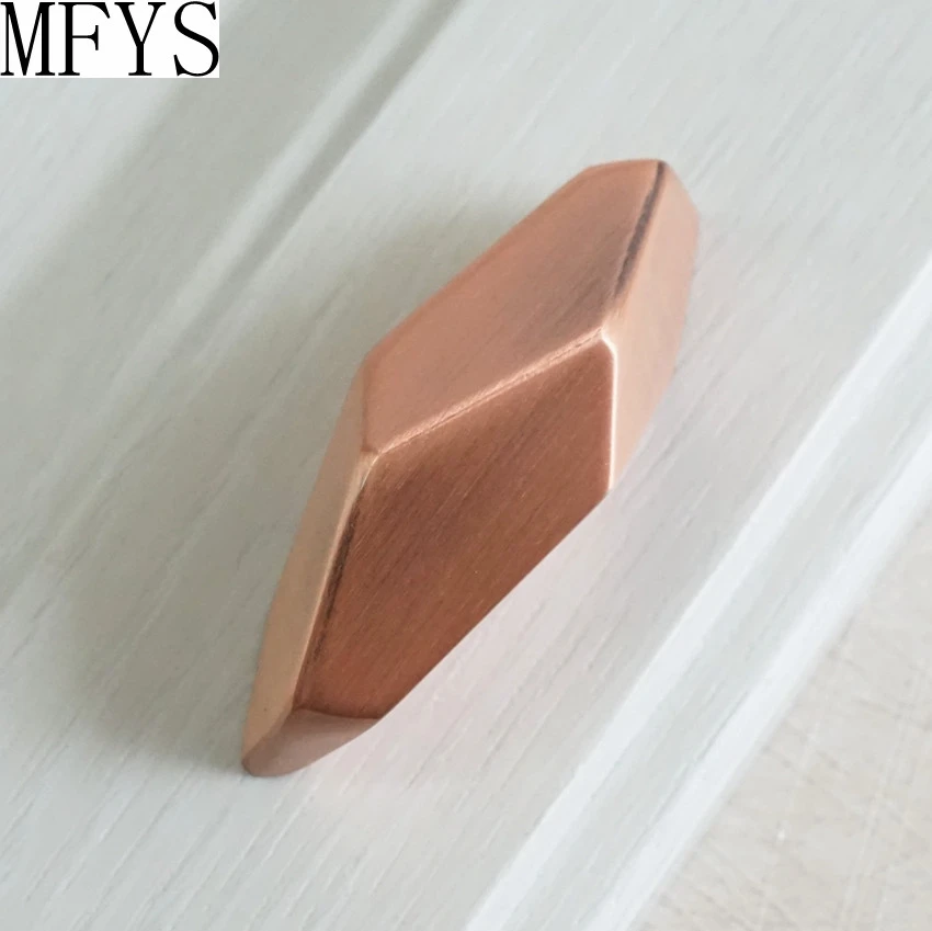 Ручки для шкафа из цинкового сплава MFYS дверная ручка комода ящика винного