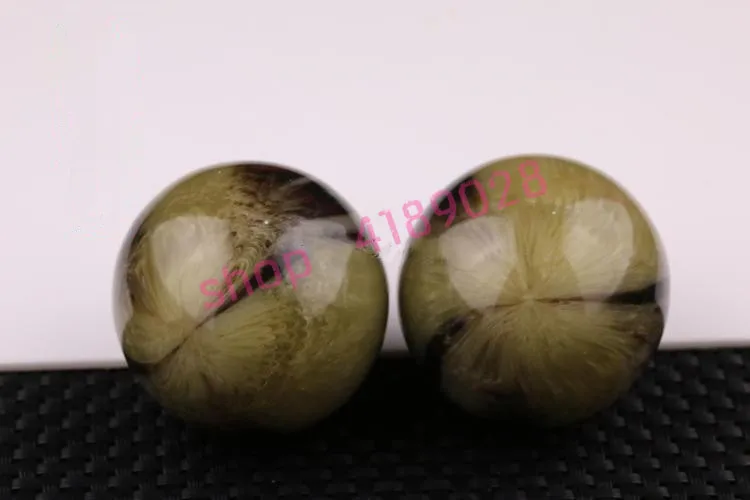 

Natural yak horn handball / hand fitness ball