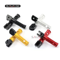 foot pegs adapters for ducati monster 659 696 796 1100 s evo motorcycle accessories cnc aluminum passenger footrest rider
