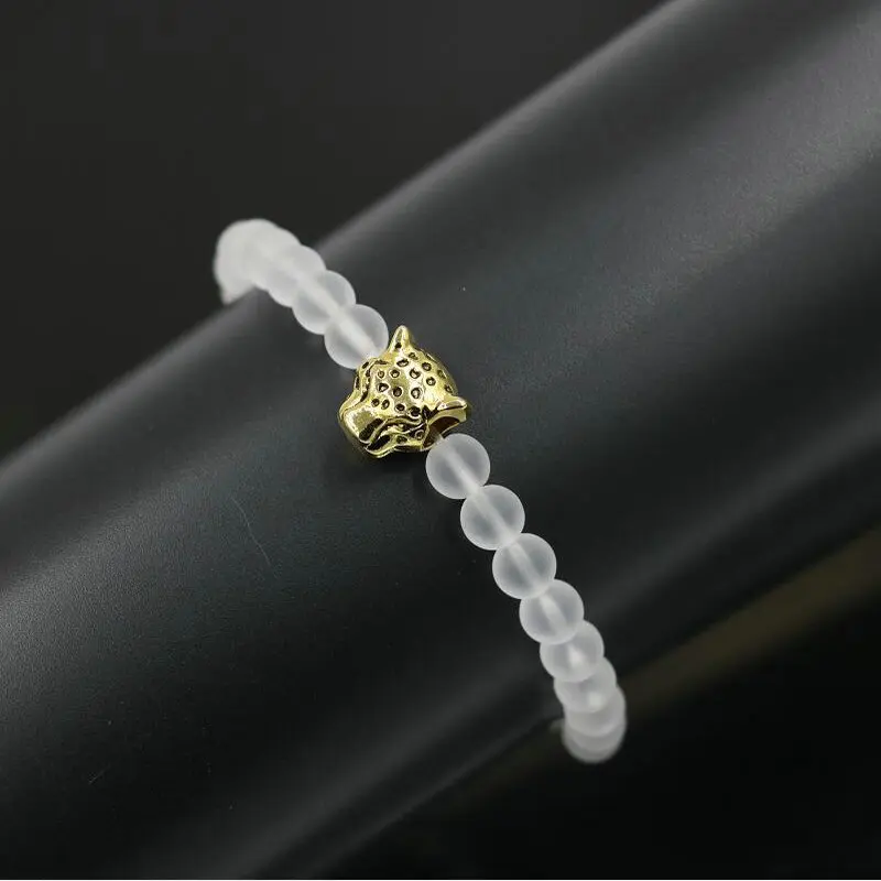 BPPCCR с украшением в виде кристаллов матовые бусы из камня браслет для женщин