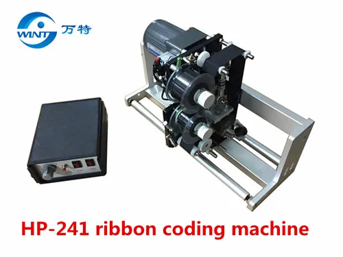 HP-241 Automatic Synchronization Tracking Ribbon Thermal Coding Machine With Frame 300mm 400mm  500mm Combination Other Packager