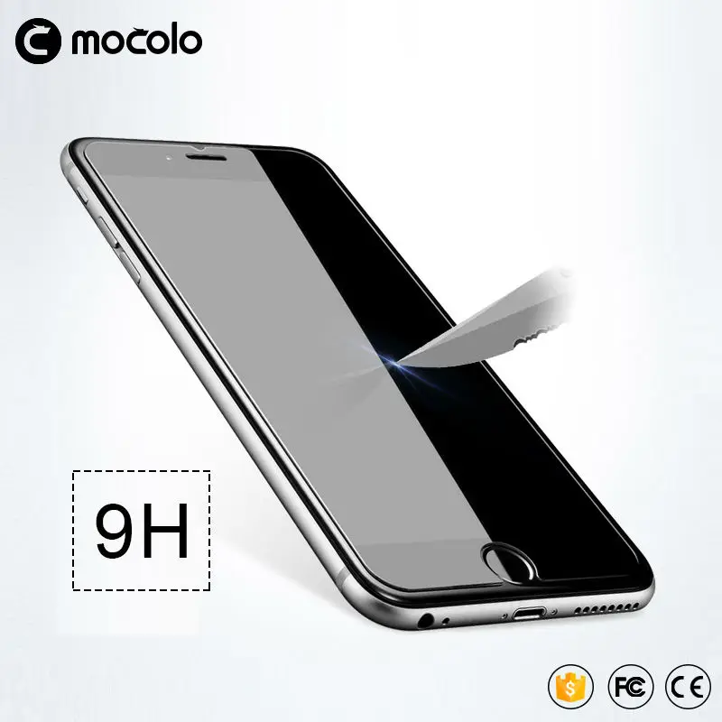 Для iphone 6 6s Mocolo Марка 0 3 мм 2.5D изогнутый край закаленное Стекло Экран протектор для